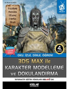 3D STUDIO MAX İLE KARAKTER MODELLEME RENKLİ