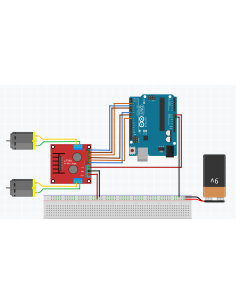L298N Çift Motor Sürücü Kartı