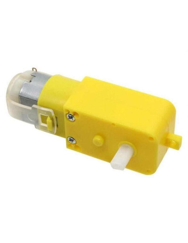 6-12 V - 2000 RPM - L Redüktörlü - Sarı Motor