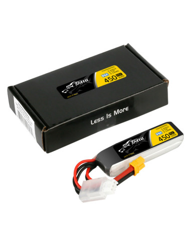 Tattu 450mAh 2S 7.6V 95C LiPo Batarya