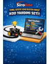 Siroline Temel Seviye Çizgi İzleyen Robot – Yarışma Pistine Özel Kod Yardım Eğitimi (Saatlik)